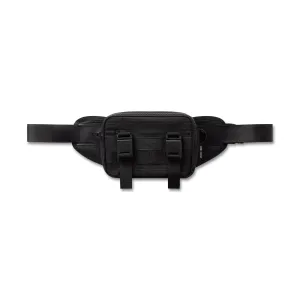0197. Small Crossbody Bag - Black "Grid" ASRV
