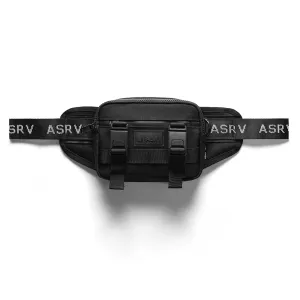 0197. Waterproof Cordura Small Crossbody Bag - Black ASRV