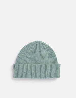 #1 Best Seller: Bhode Hawick Geelongora Beanie Hat (Knitted in Scotland) - Basil Green  Dont Miss Out!