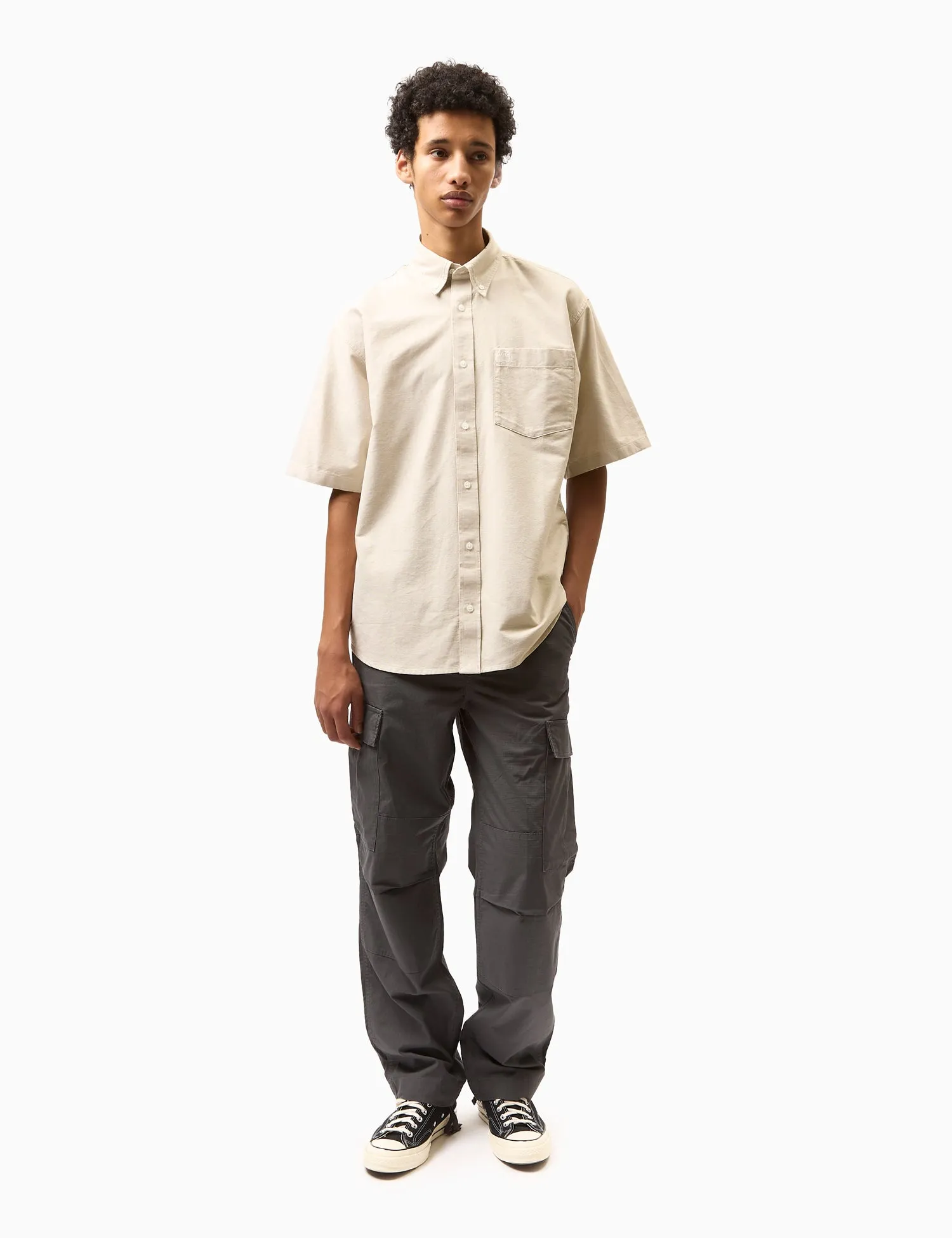 #1 Best Seller: Carhartt-WIP Braxton Shirt - Agate Khaki/Wax  Today Only!