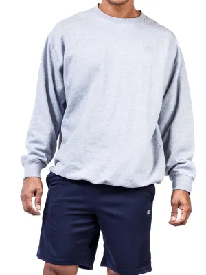 #1 Best Seller: Champion Big And Tall Men's Powerblend Fleece Pullover Crew Sweatshirt  Stylish & Comfortable