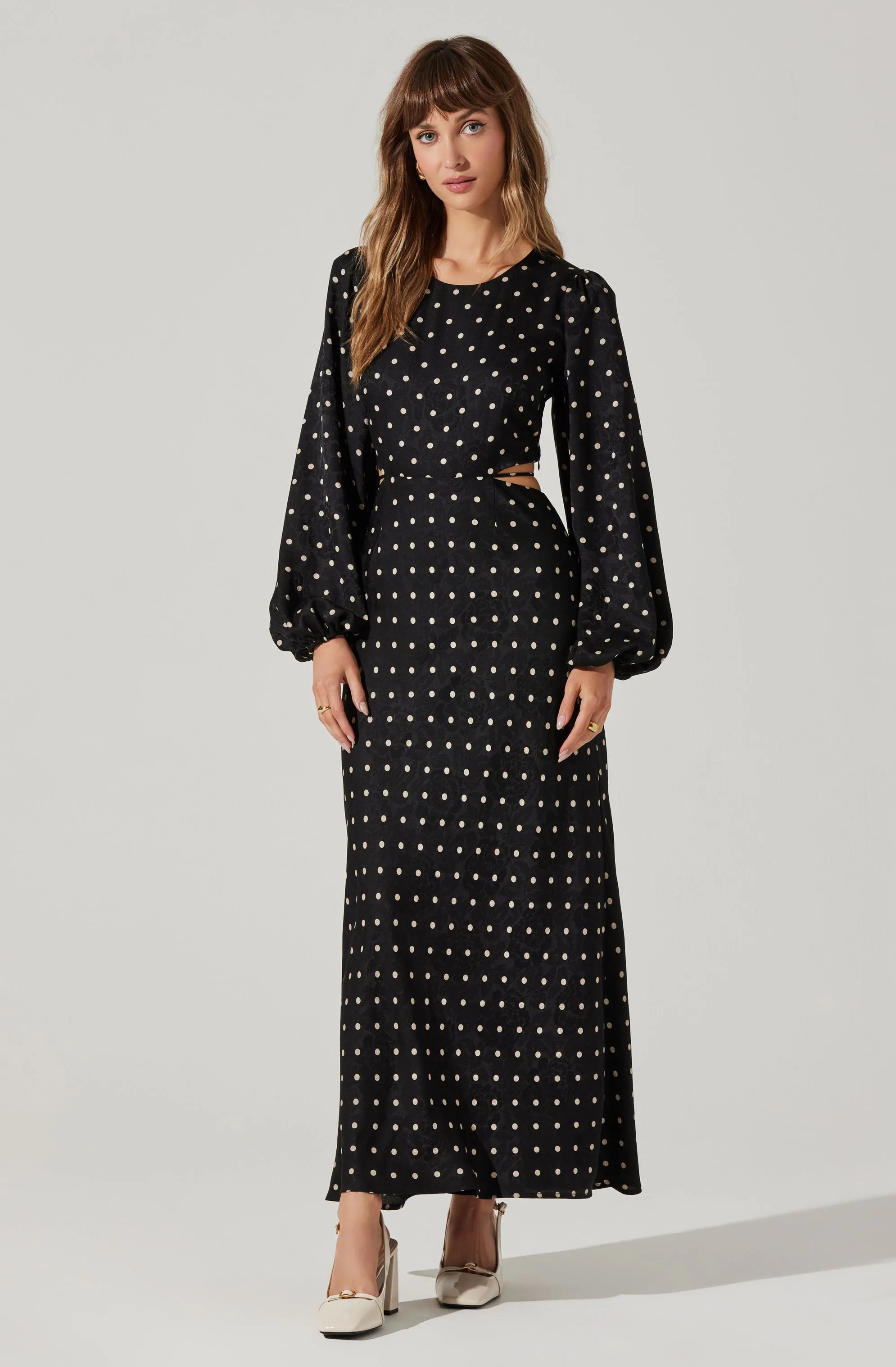 #1 Best Seller: Quinn Floral Cutout Maxi Dress  Going Fast!