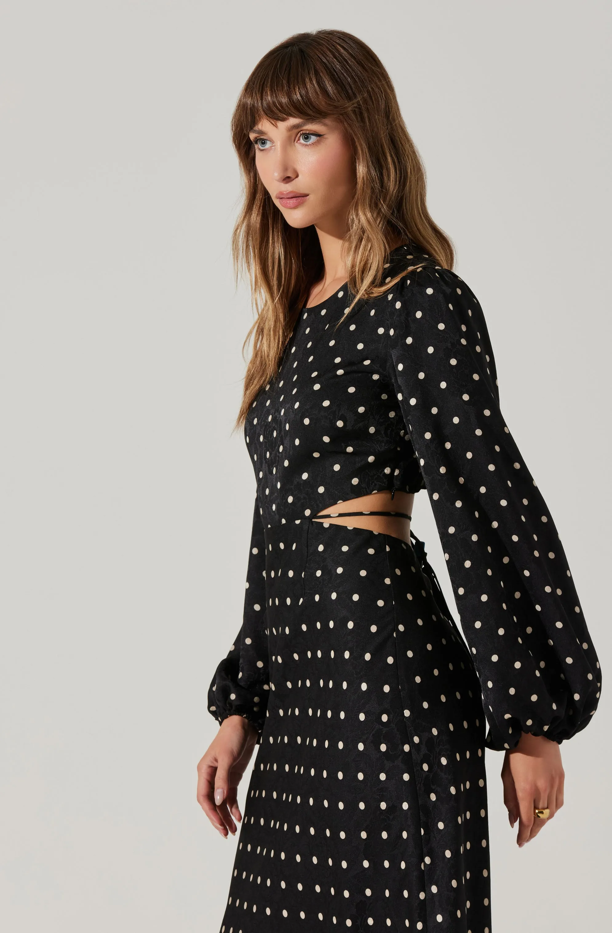 #1 Best Seller: Quinn Floral Cutout Maxi Dress  Going Fast!