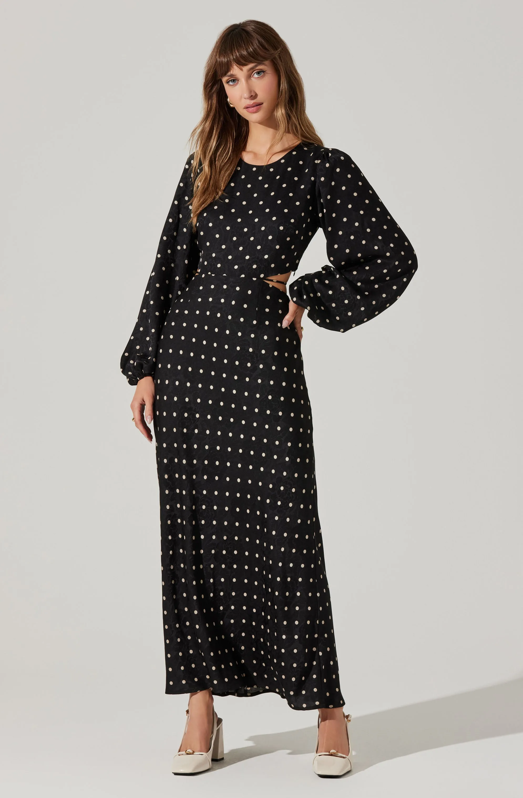 #1 Best Seller: Quinn Floral Cutout Maxi Dress  Going Fast!