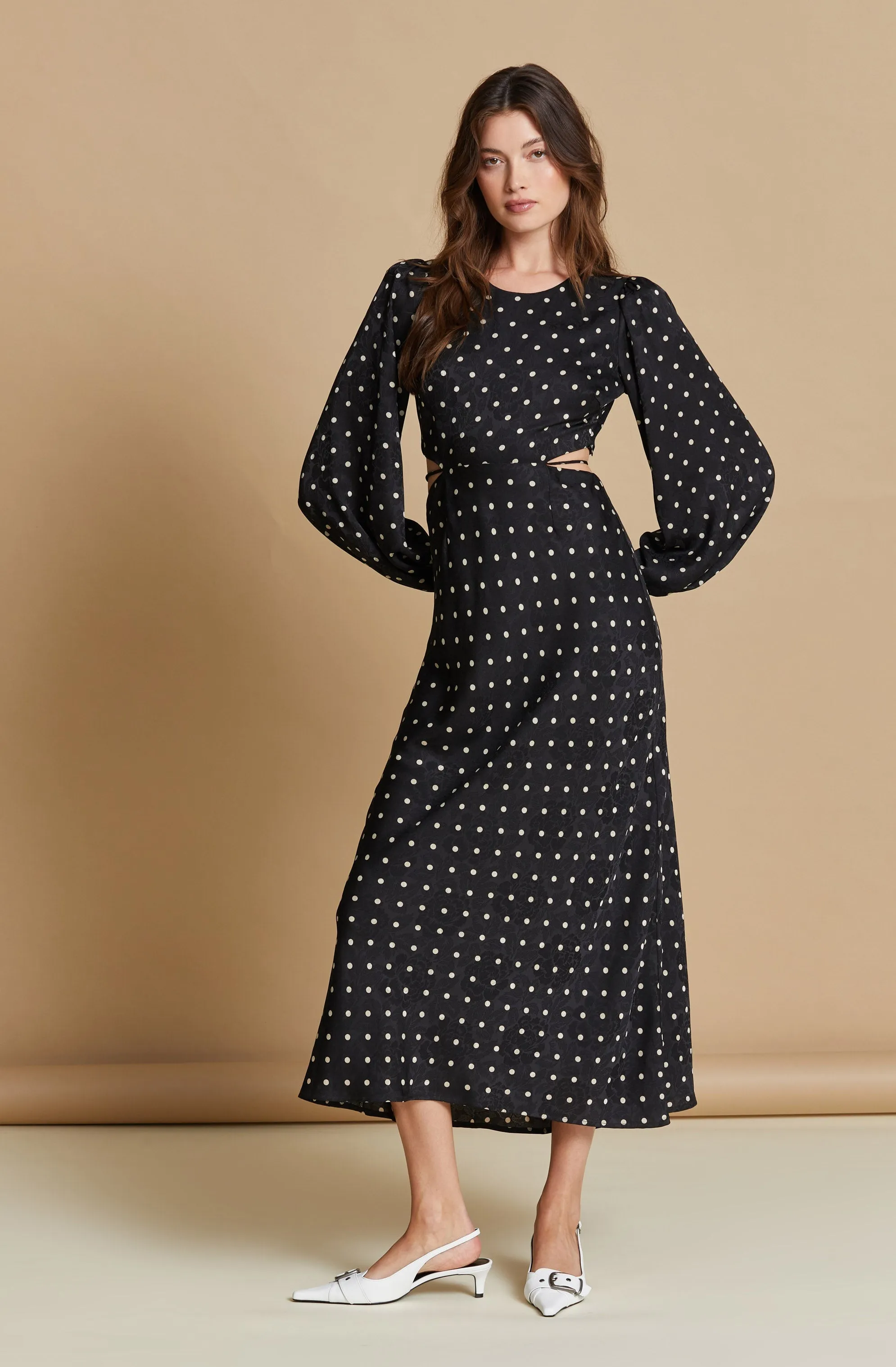 #1 Best Seller: Quinn Floral Cutout Maxi Dress  Going Fast!