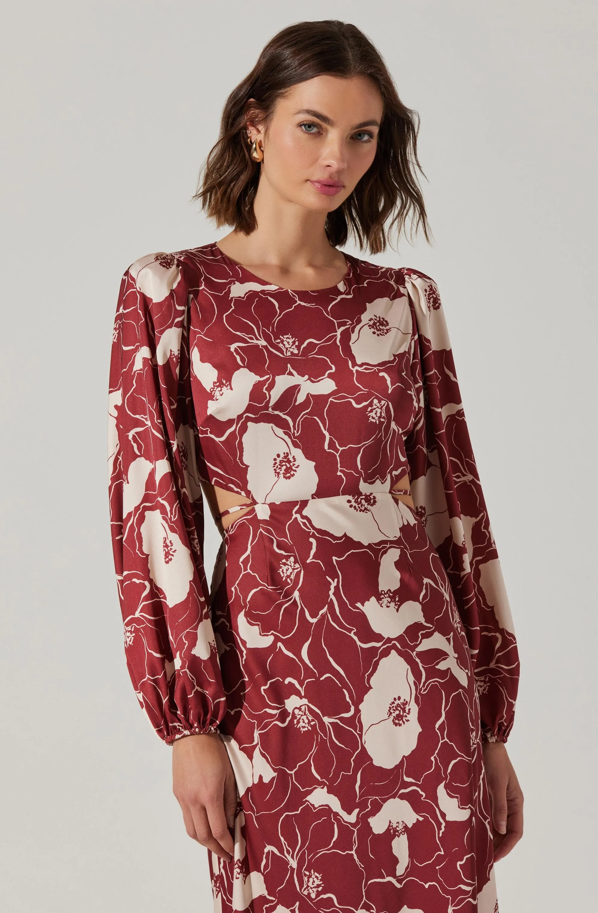 #1 Best Seller: Quinn Floral Cutout Maxi Dress  Going Fast!