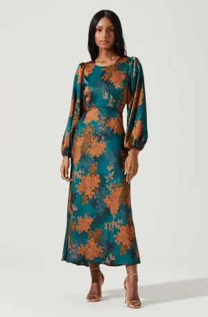 #1 Best Seller: Quinn Floral Cutout Maxi Dress  Going Fast!