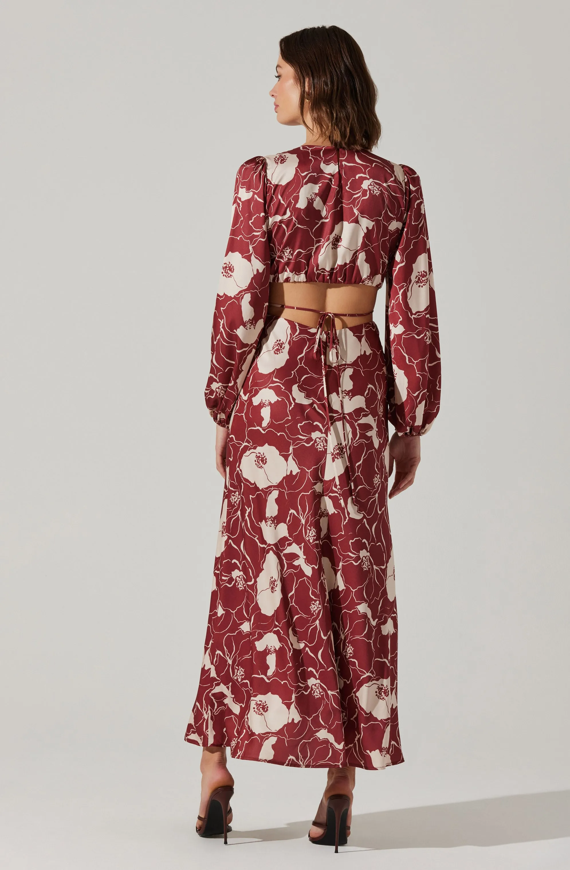 #1 Best Seller: Quinn Floral Cutout Maxi Dress  Going Fast!