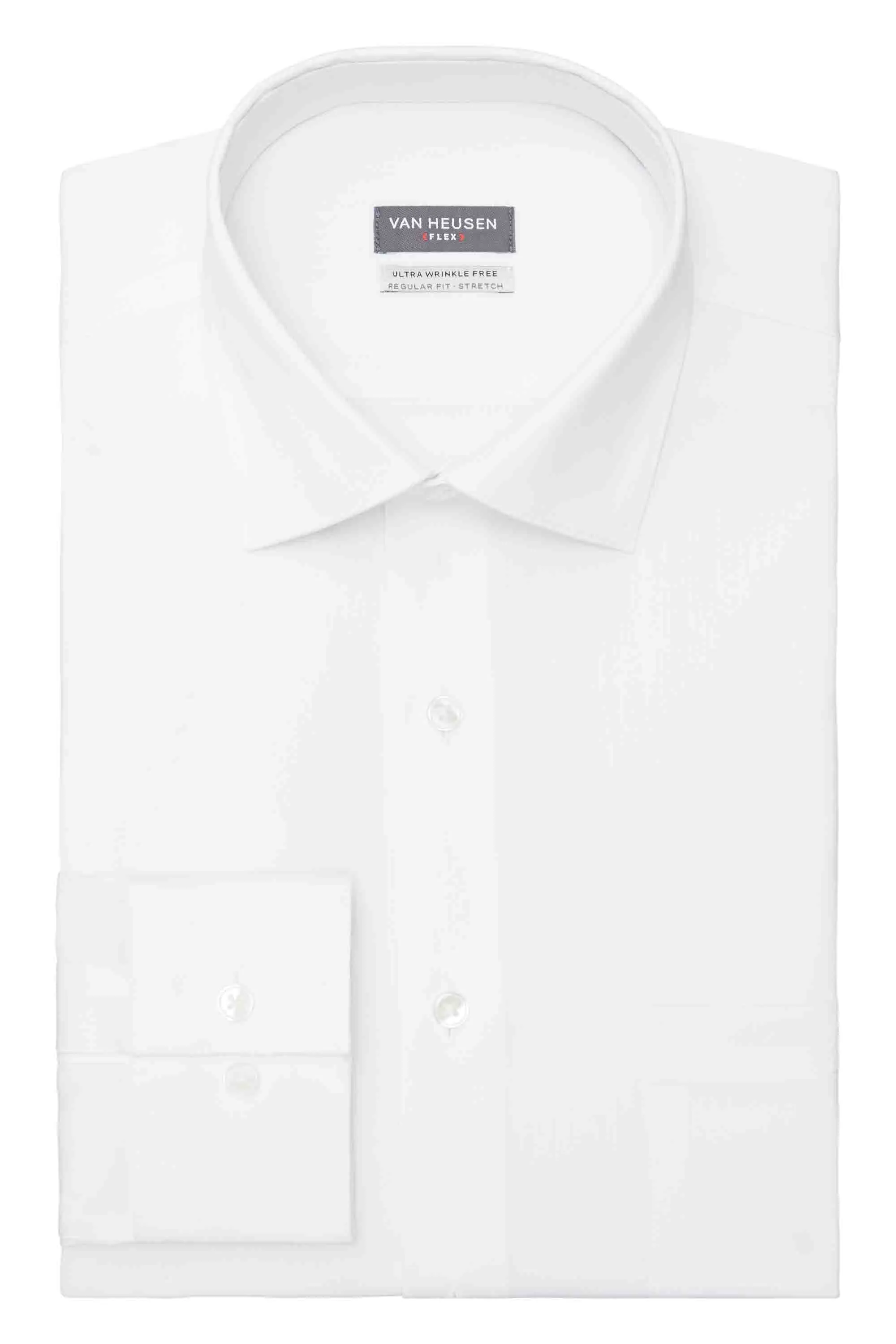 #1 Best Seller: Van Heusen Regular Fit Ultra Wrinkle Free Stretch FLEX Solid  Limited Availability!