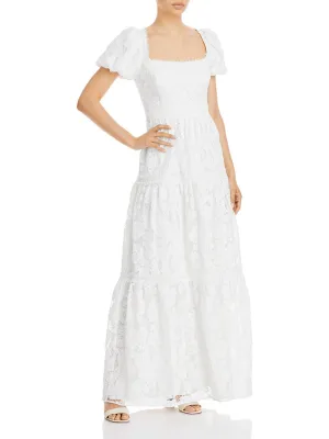 #1 Best Seller: Womens Lace Tiered Evening Dress  Last Chance!