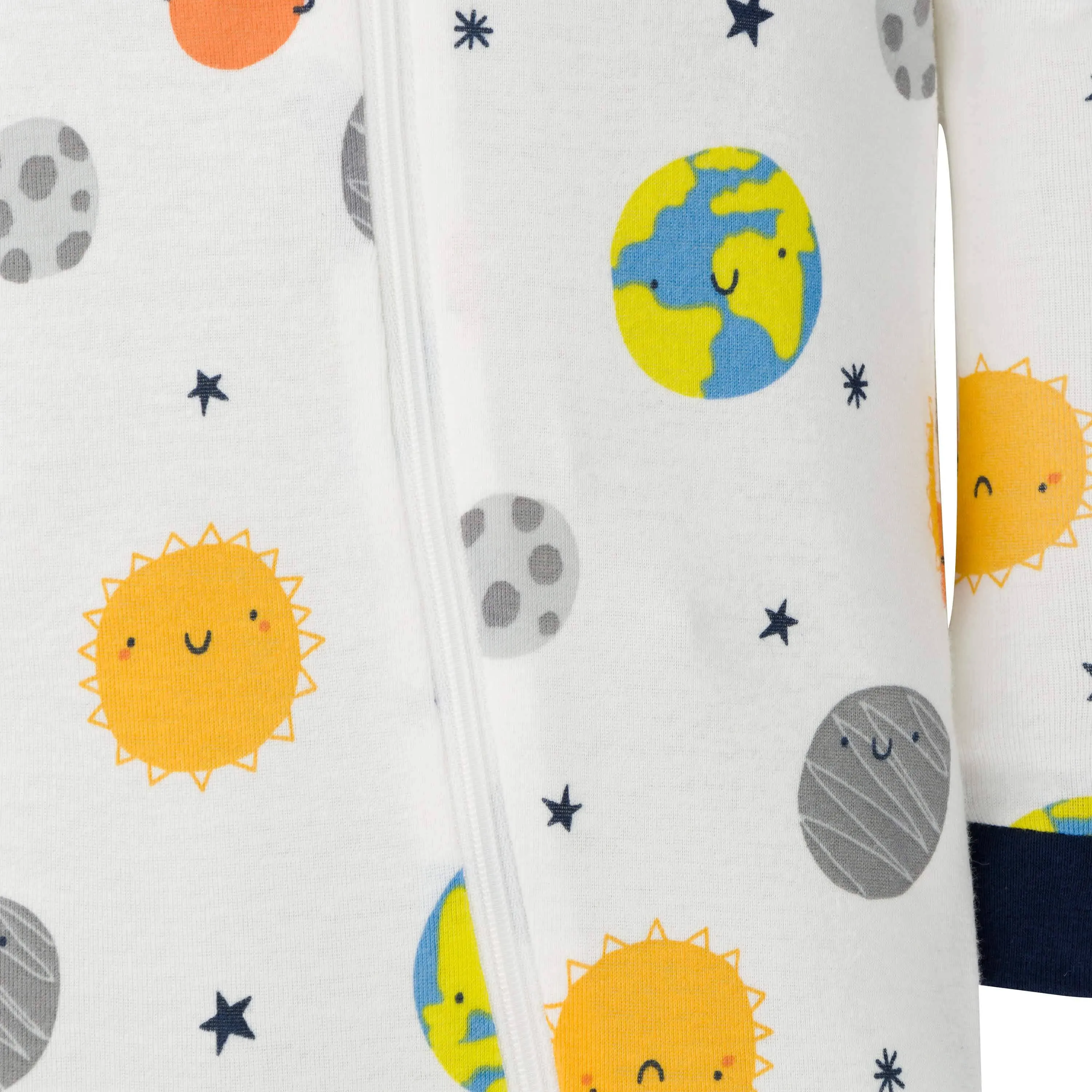 2-Pack Baby & Toddler Boys Earth Snug Fit Footed Cotton Pajamas Gerber Childrenswea