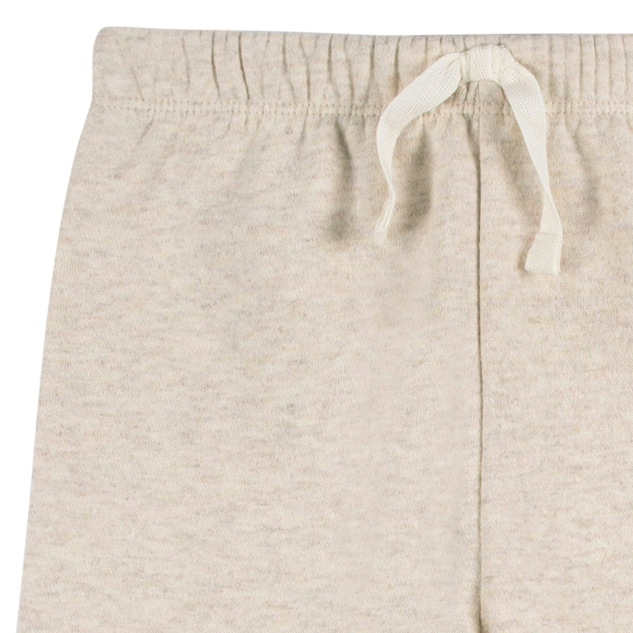 2-Piece Infant & Toddler Neutral Oatmeal Heather Sweatshirt & Pant Set Gerber Childrenswea