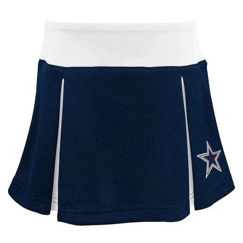 2-Piece Toddler Girl Dallas Cowboys Cheer Set Gerber Childrenswea