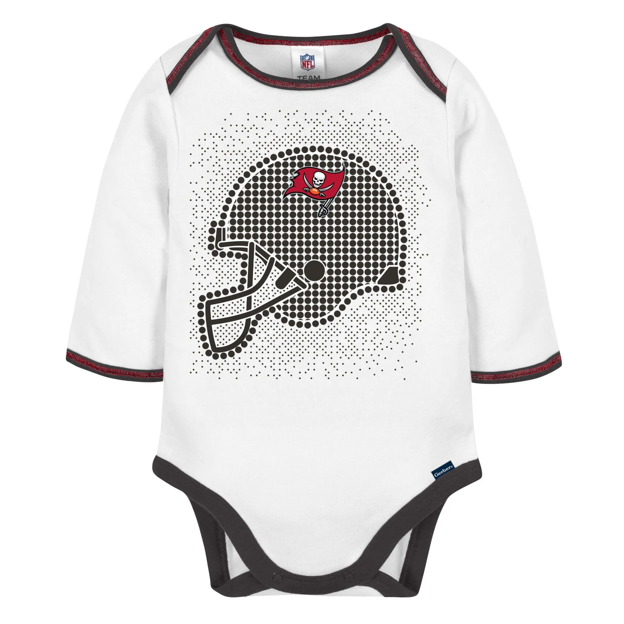 3-Piece Baby Boys Buccaneers Bodysuit, Footed Pant, & Cap Set Gerber Childrenswea