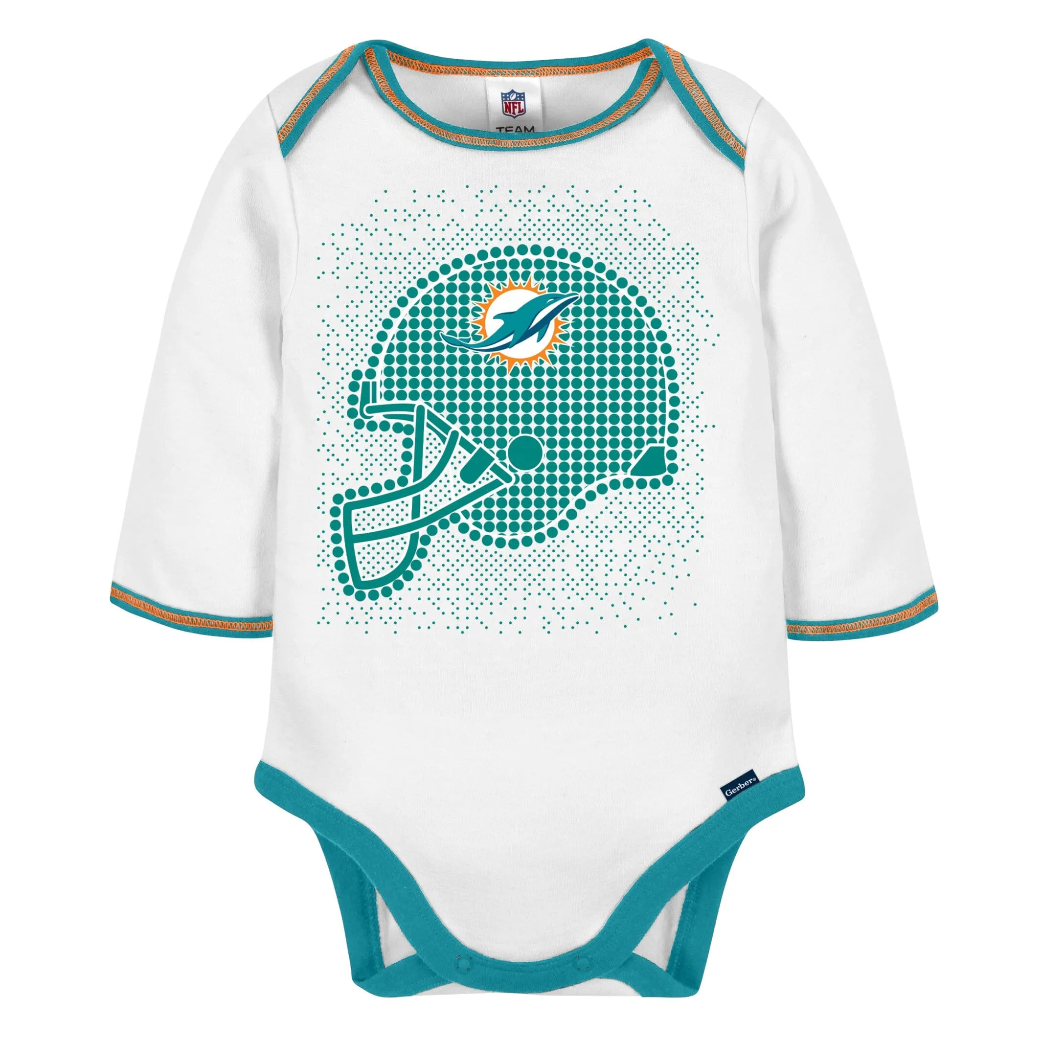 3-Piece Baby Boys Dolphins Bodysuit, Footed Pant, & Cap Set Gerber Childrenswea