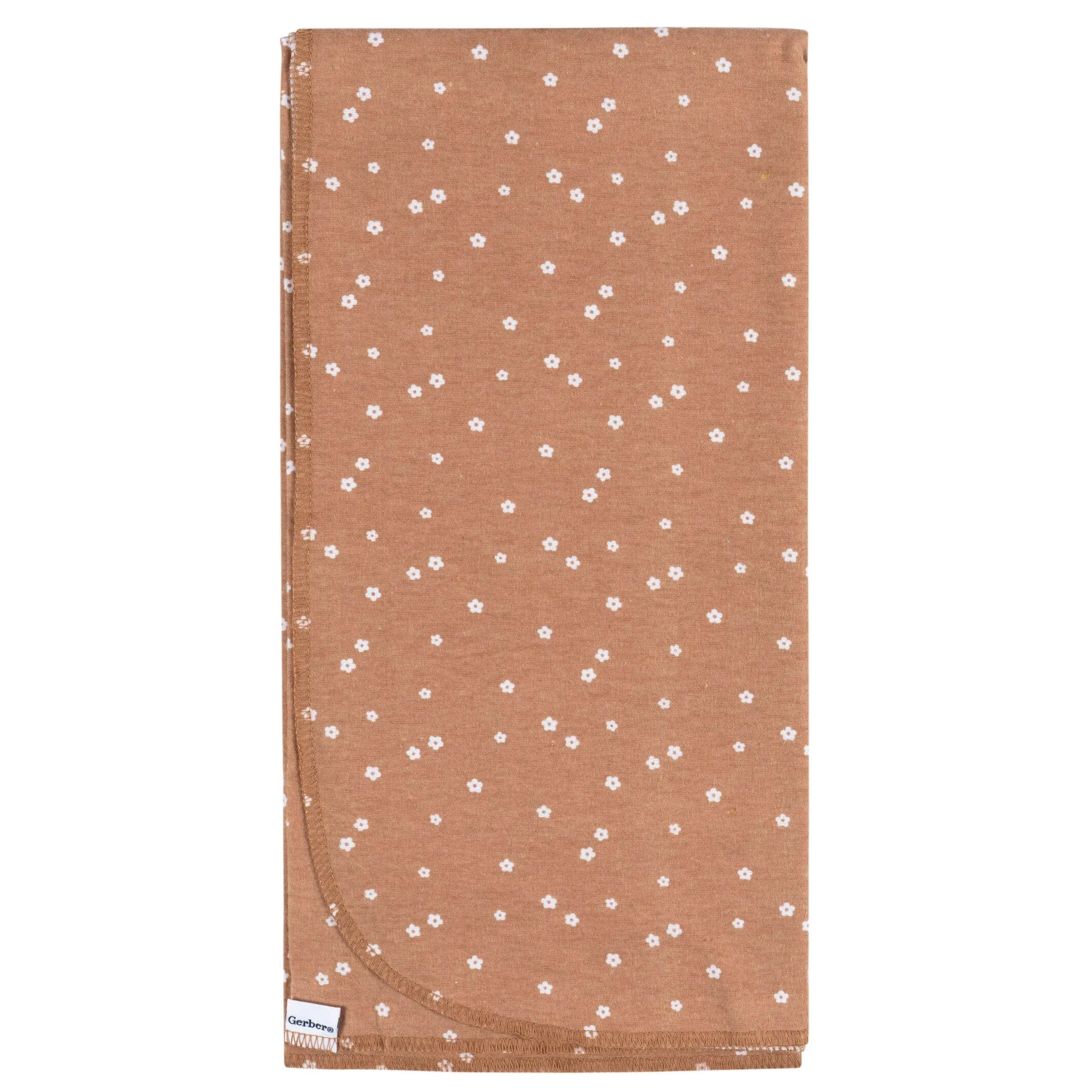 4-Pack Baby Girls Retro Floral Flannel Blankets Gerber Childrenswea