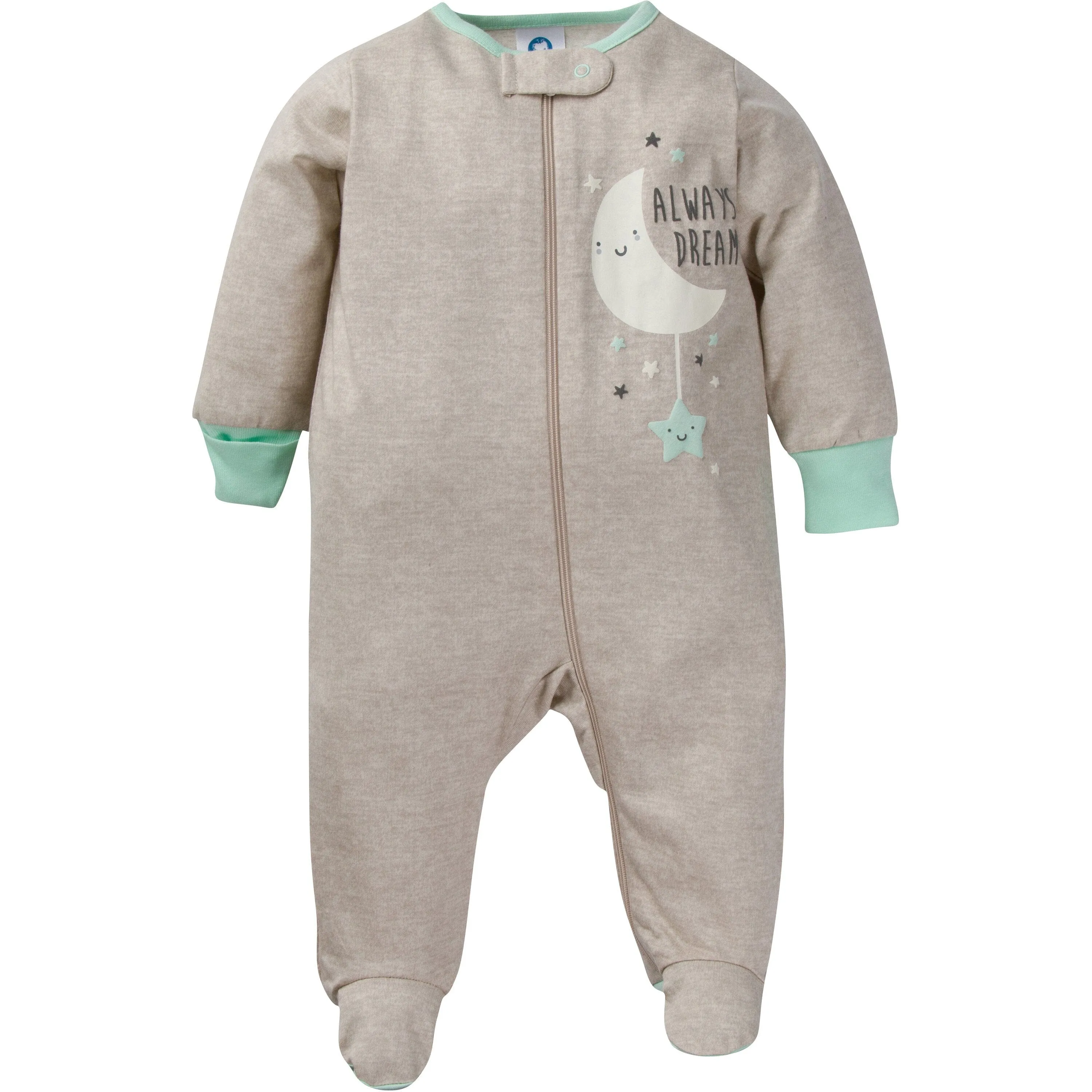 4-Pack Baby Neutral Moon & Stars Sleep 'N Plays Gerber Childrenswea