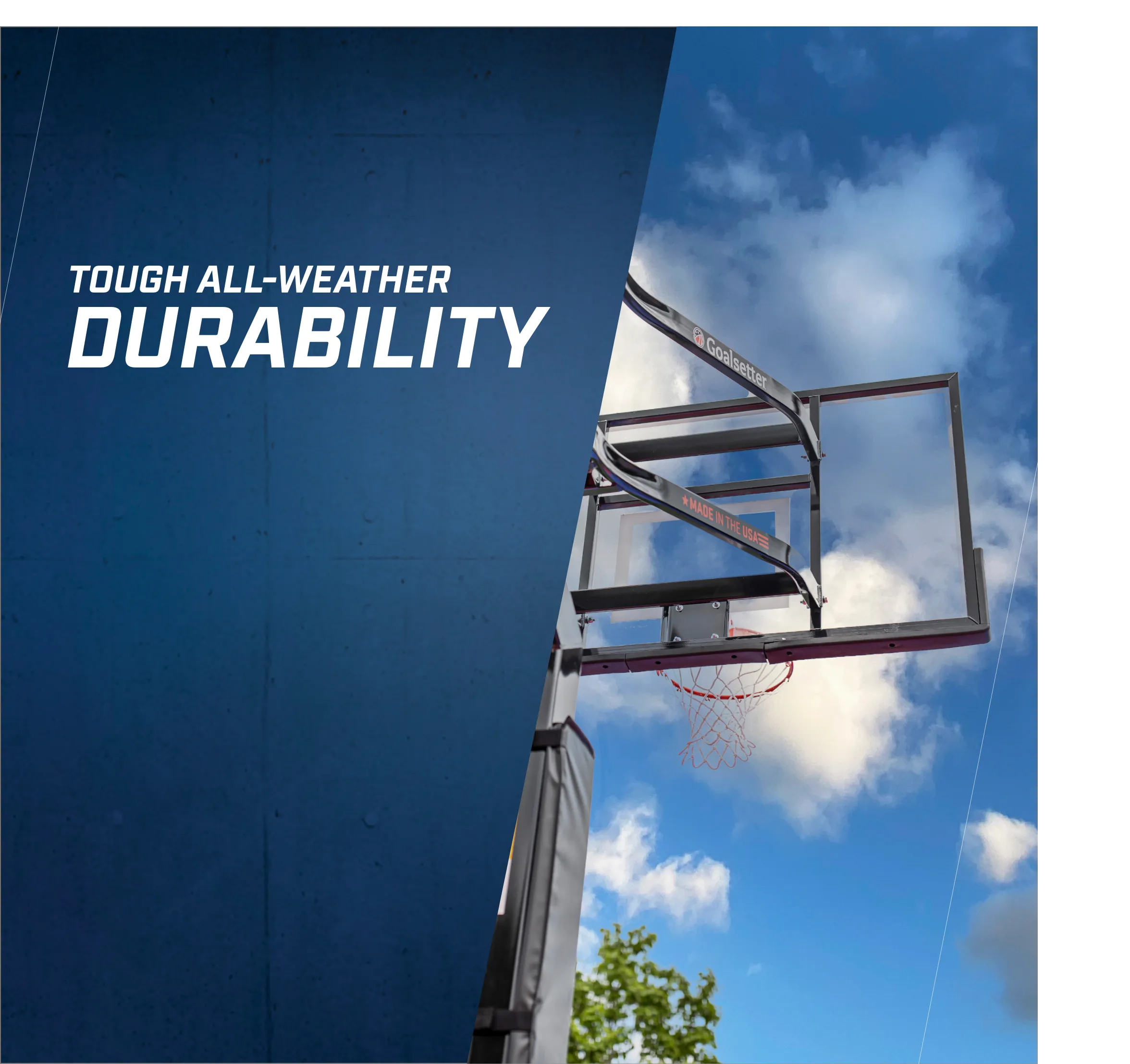 72" Backboard Pad Goalsetter