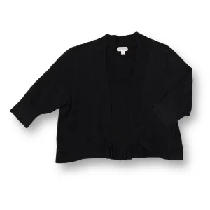 A Pea in the Pod Size Medium Black Cardigan Maternity Sweater