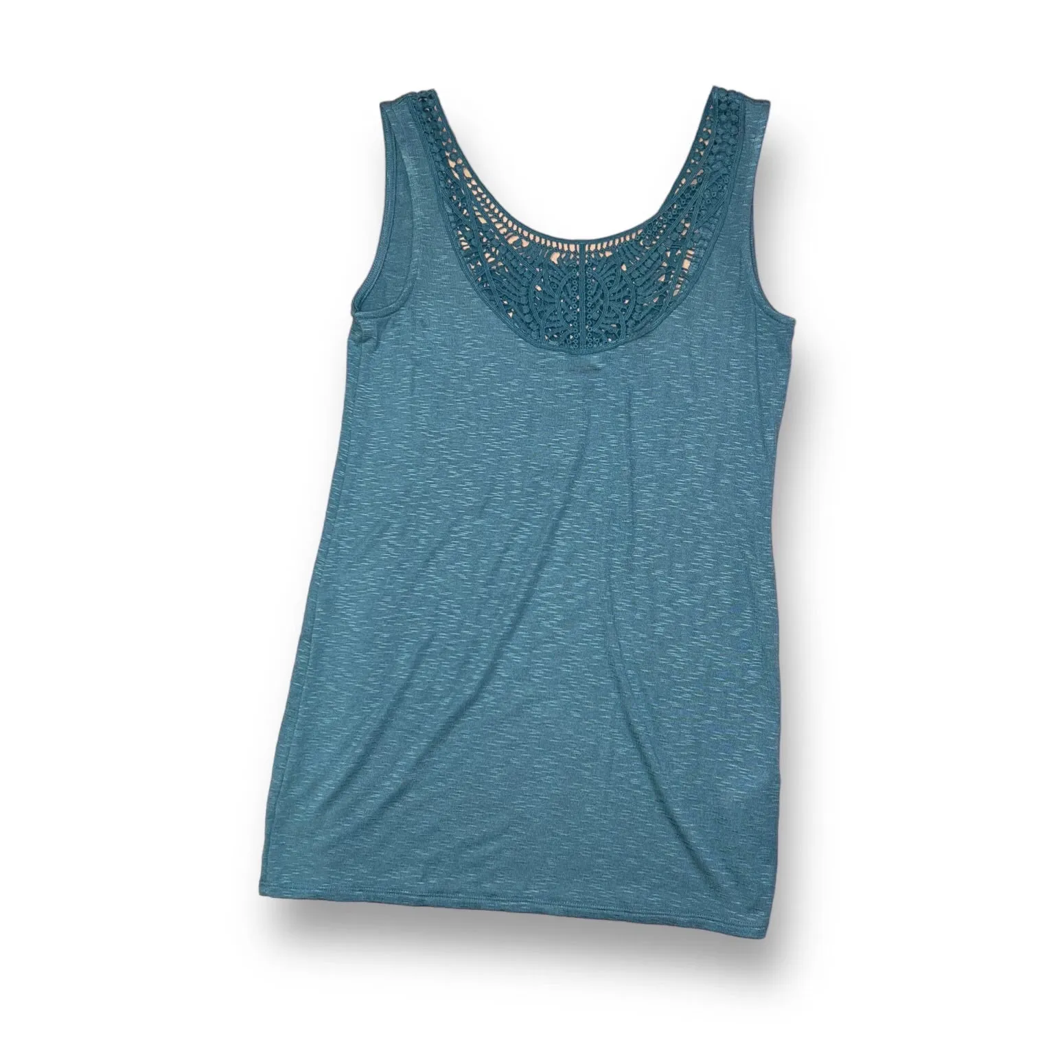 A Pea in the Pod Size S Teal Blue Maternity Tank