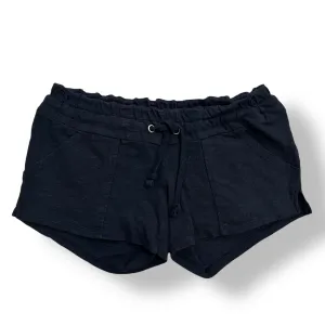 A Pea in the Pod Size XS Black Drawstring Maternity Shorts