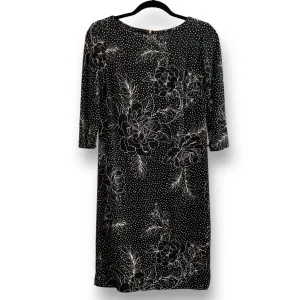 A Pea in the Pod Size XS Black Print Maternity Dress