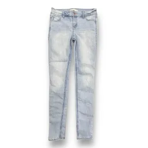 Abercrombie Kids Girls Size 16 Slim Youth Light Blue Denim Skinny Jeans
