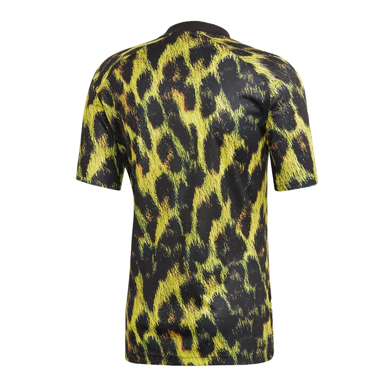 Adidas Men's Manchester United EA Sports Jersey, Bright Yellow/Black