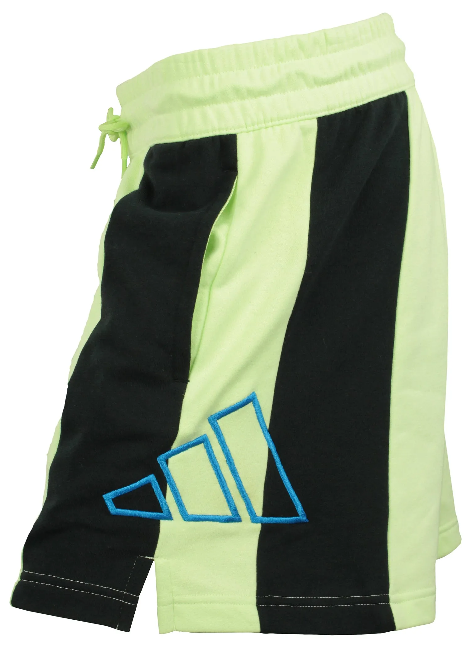 Adidas Women's Hoop York City Basketball Sweat Shorts, Almost Lime