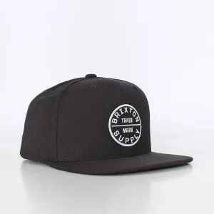 Affordable Luxury Brixton Oath III Snapback Cap  Limited Availability!