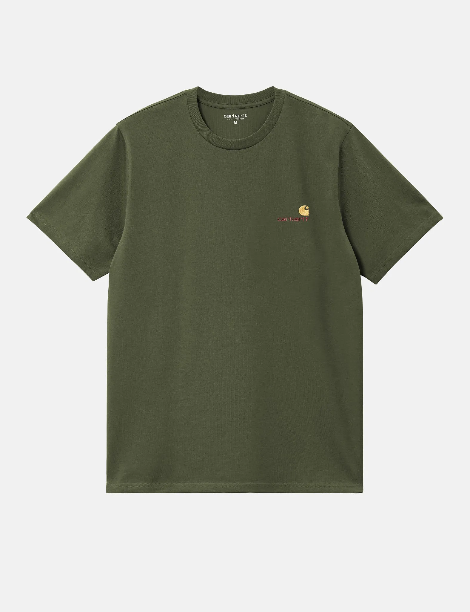 Affordable Luxury Carhartt WIP American Script T-Shirt (Loose) - Tarragon Green  Dont Miss Out!