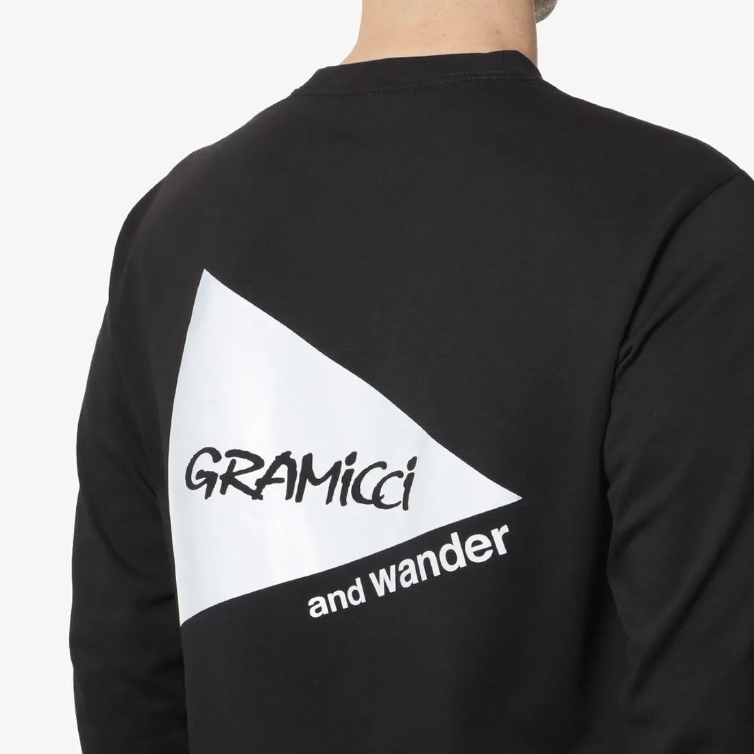 Affordable Luxury Gramicci x And Wander Backprint Long Sleeve T-Shirt  Last Chance!
