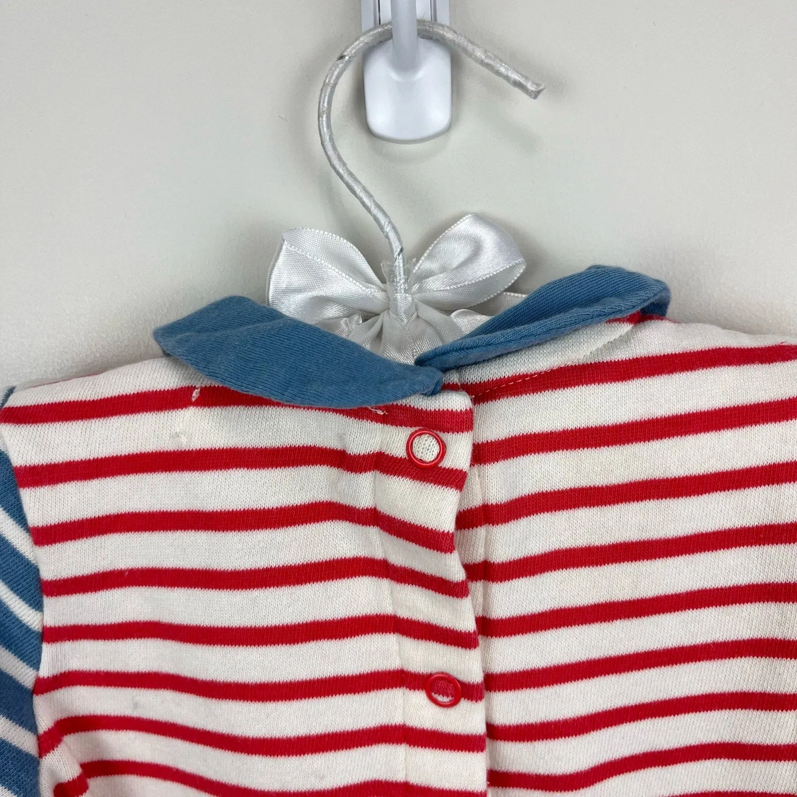 Affordable Luxury Mini Boden Cozy Striped Pocket Dress 6-12 Months  Last Few Pieces!