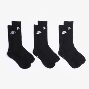Affordable Luxury Nike Sportswear Everyday Essential Crew Socks 3-Pack  Last Few Pieces!