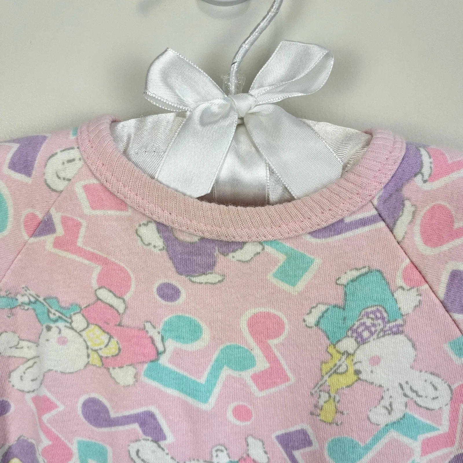 Affordable Luxury Vintage Soupcon Musical Bunny Romper 6-9 Months USA  Stylish & Comfortable