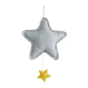 ALIMROSE - MUSICAL GREY LINEN STAR