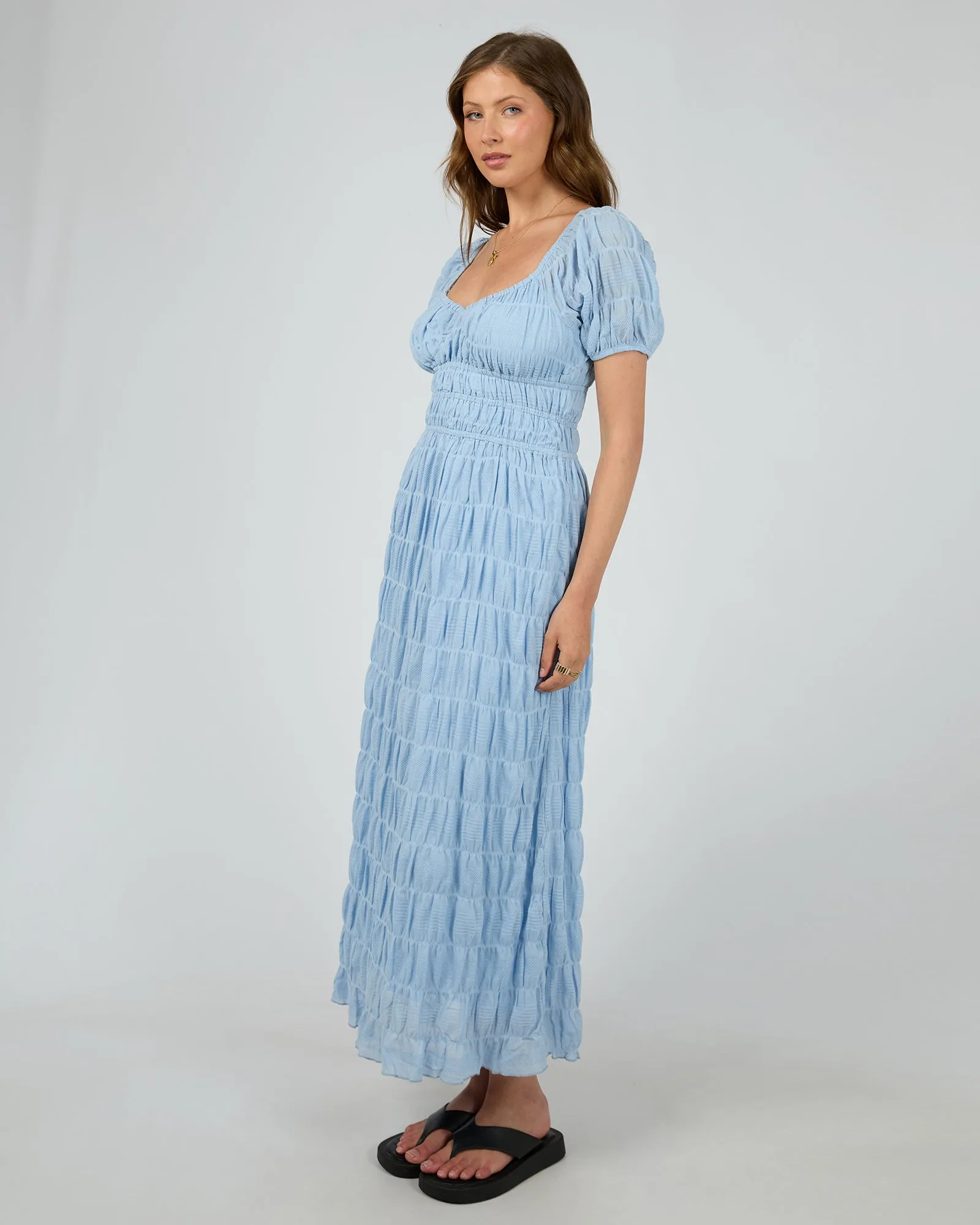 All About Eve Maude Maxi Dress Ocean