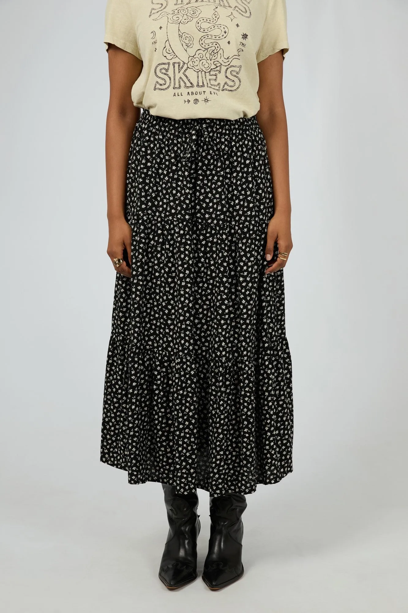 All About Eve Wren Maxi Skirt Black