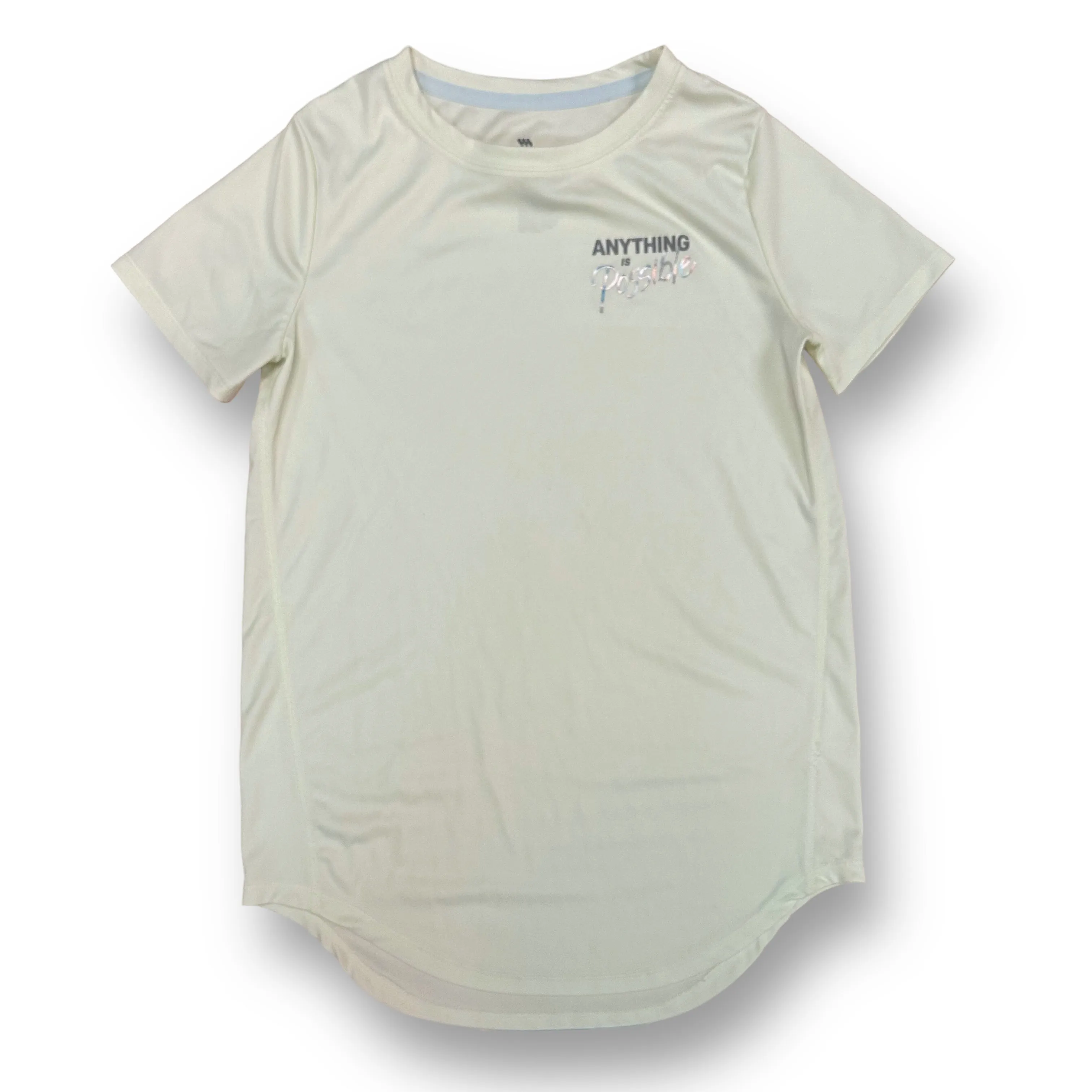 All in Motion Girls Size 10/12 Youth Quick Dry Short Sleeve Athletic Shirt