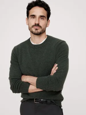 Alta Cashmere Crew-Neck Sweater Banana Republic