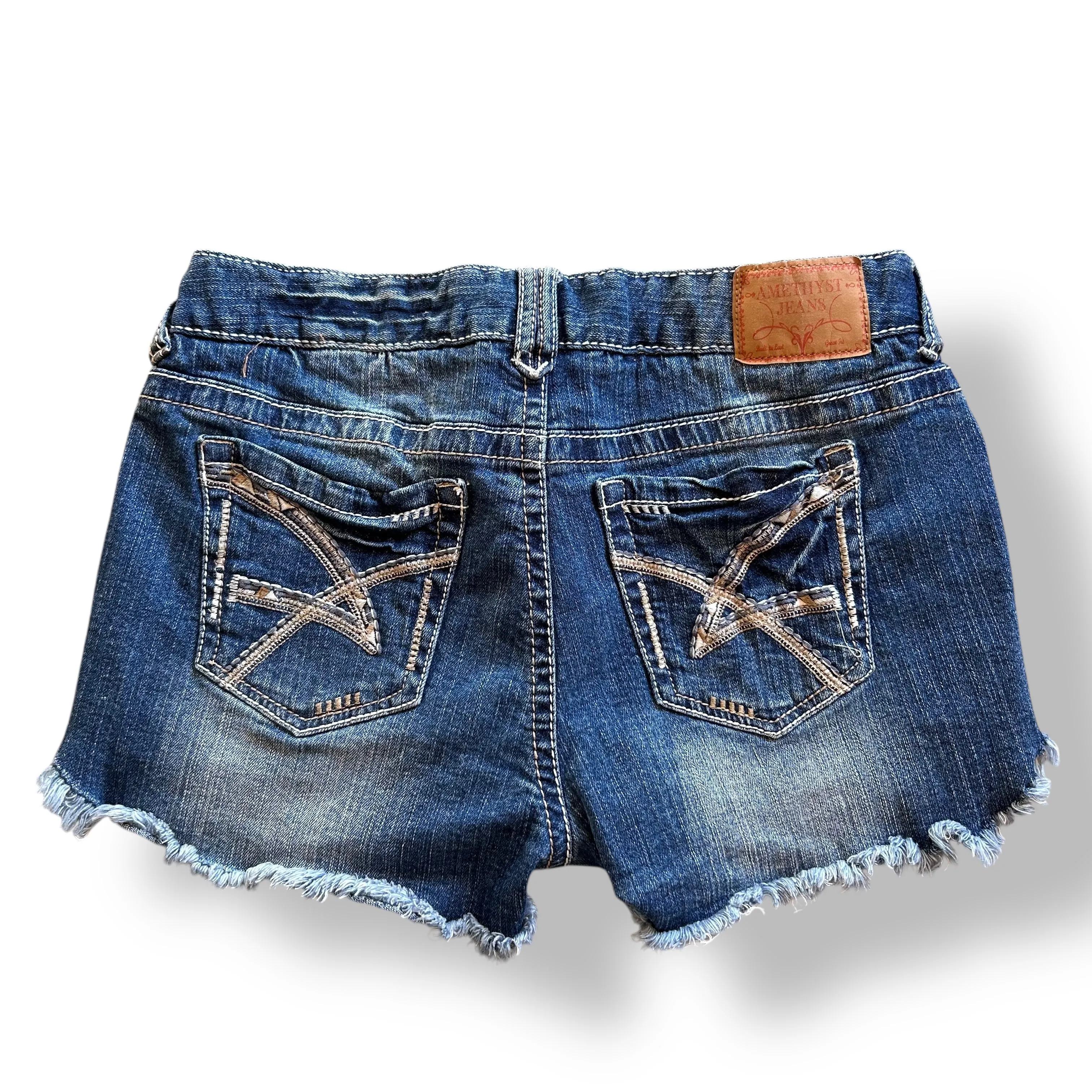 Amethyst Jean Shorts Women's Size 11 Denim Cut Offs
