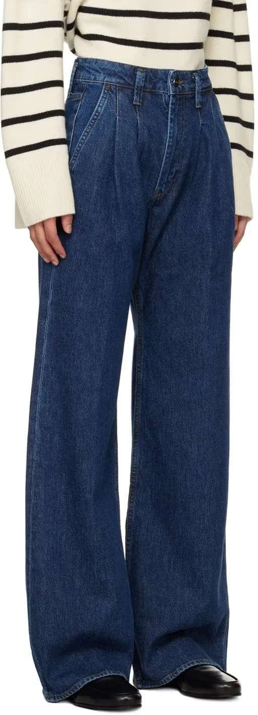 ANINE BING Blue Carrie Jeans - Multiple Sizes NWT