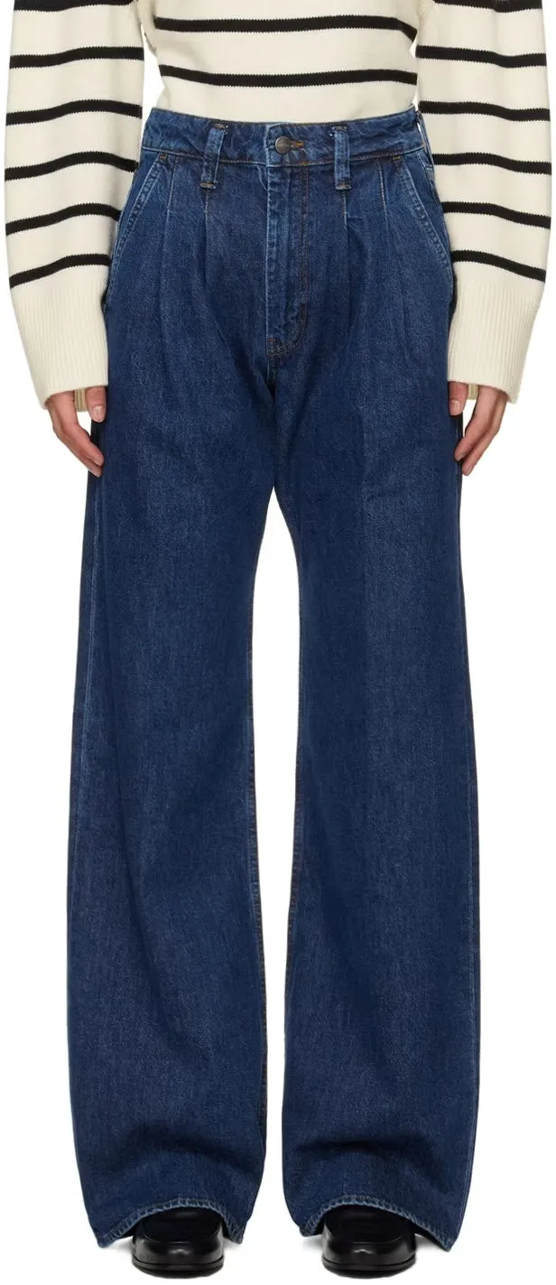 ANINE BING Blue Carrie Jeans - Multiple Sizes NWT