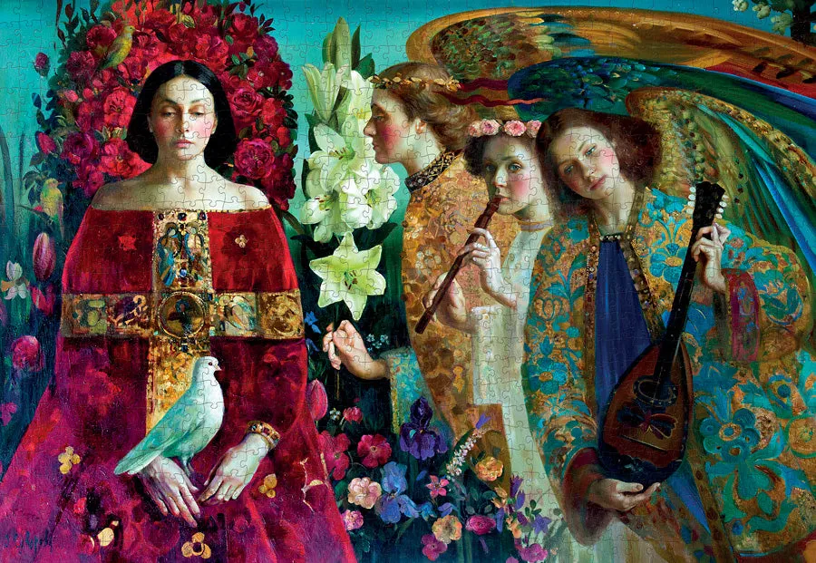 Annunciation - Olga Suvorova 1000 Piece Puzzle