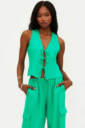 Arlowe Vest Mediterranean Mint Beach Riot