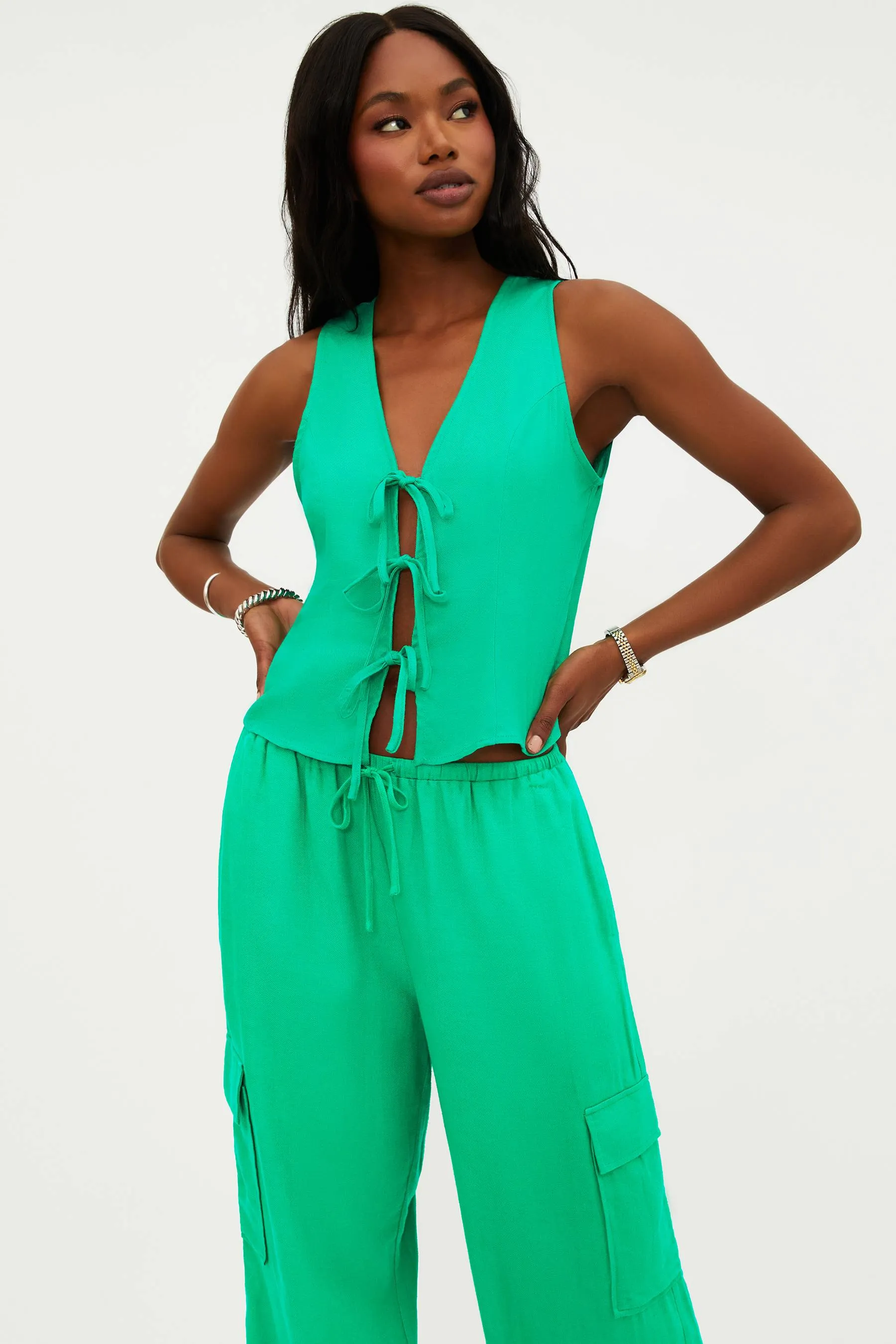 Arlowe Vest Mediterranean Mint Beach Riot