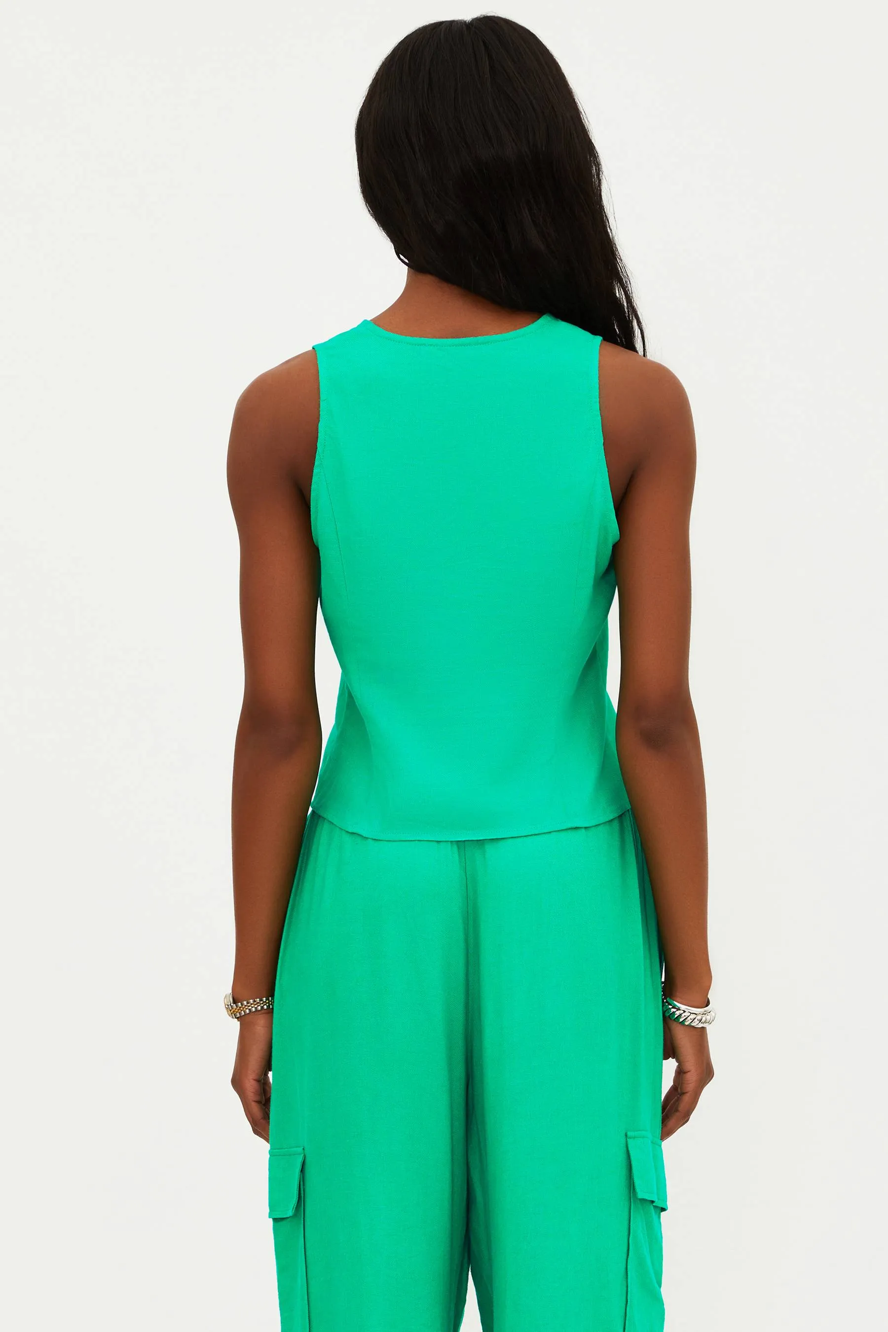 Arlowe Vest Mediterranean Mint Beach Riot
