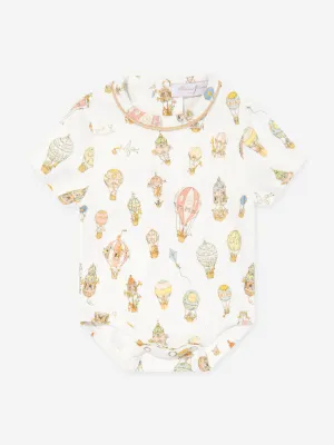 Atelier Choux Baby Classic Bodysuit in White