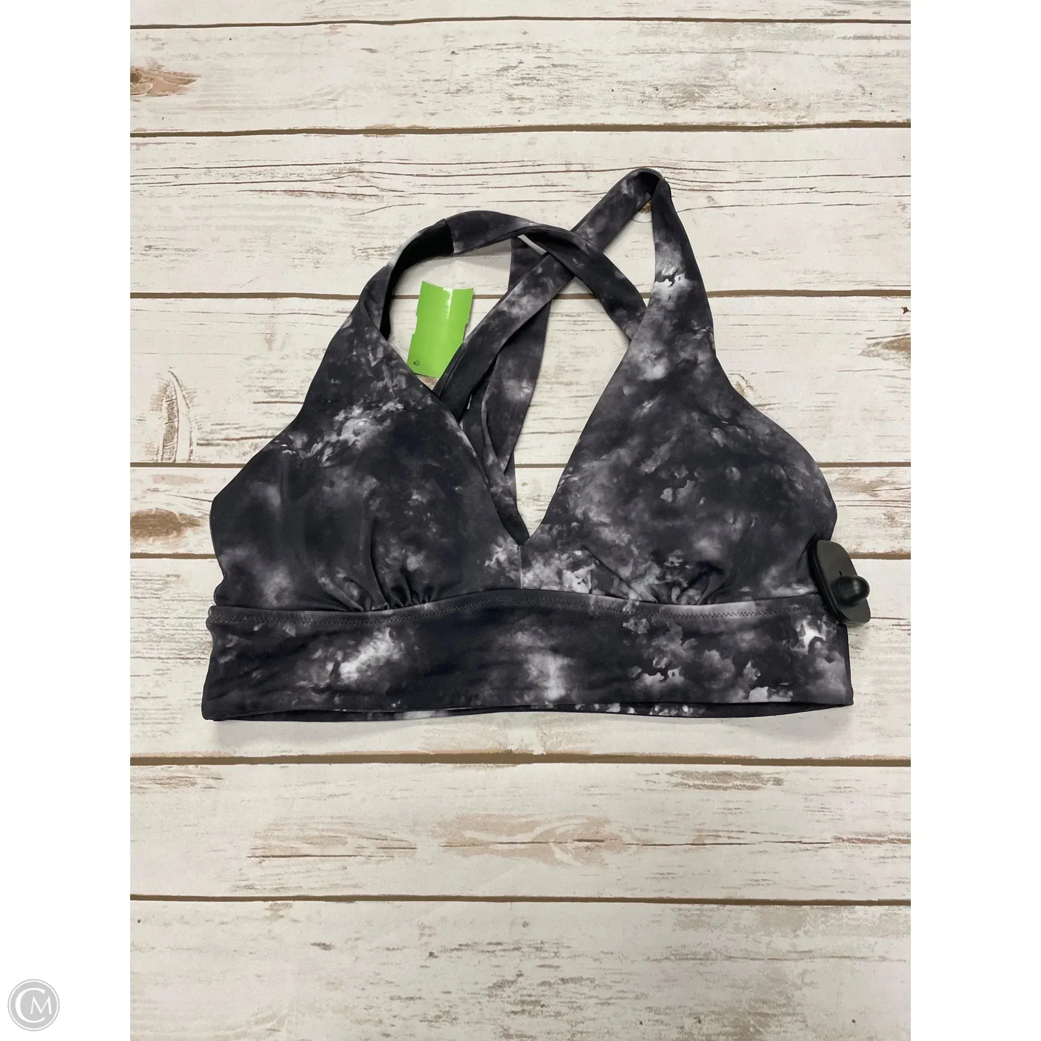 Athletic Bra By Athleta In Tie Dye Print, Size: M