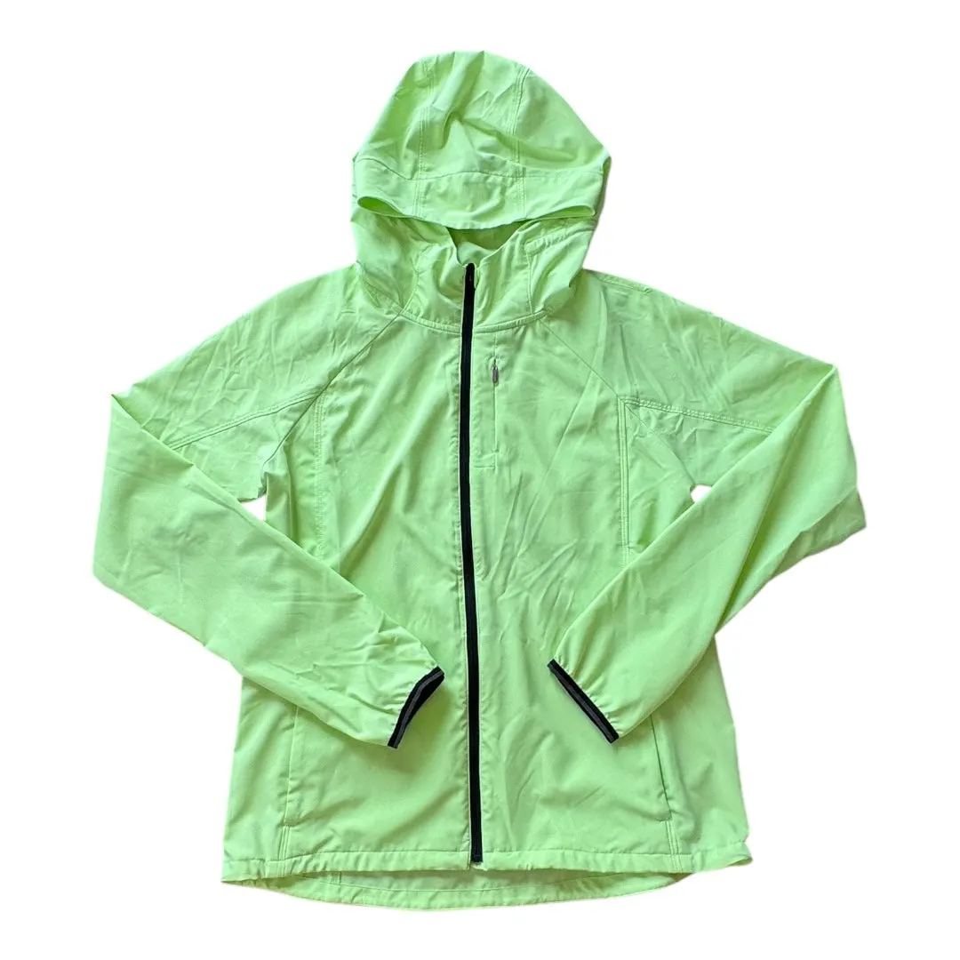 Athletic Jacket By Athleta In Green, Size:Xs